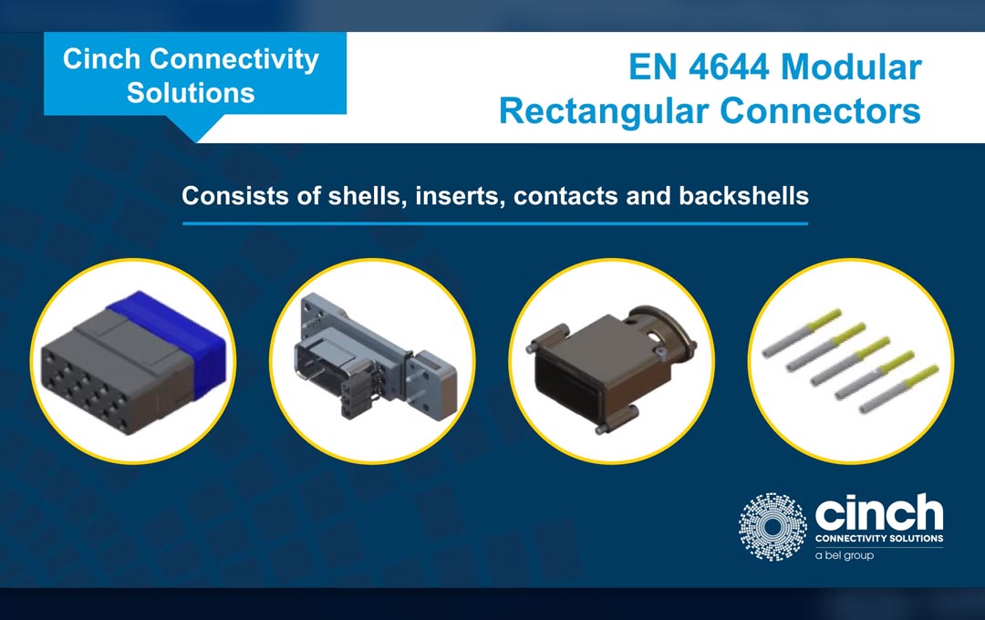 Cinch Connectivity Solutions C-ENX™ Modular Rectangular Connectors